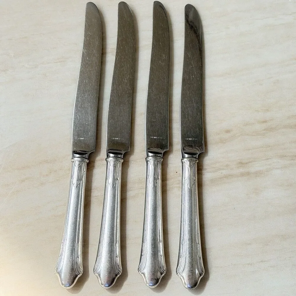 16pc Gorham Lady Caroline Flatware Set Silverplate 1933 Forks Spoons Knives